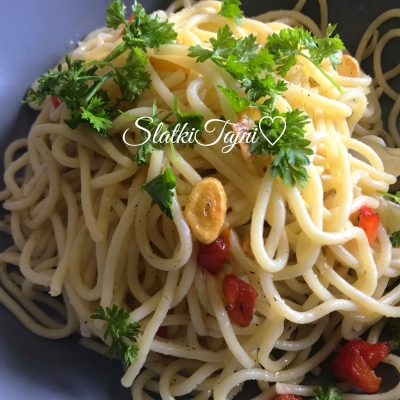 Spaghetti aglio e olie